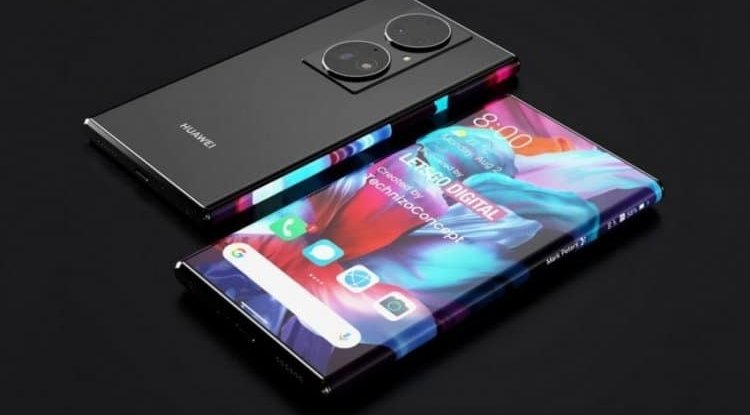 Huawei patented an ultra curved screen