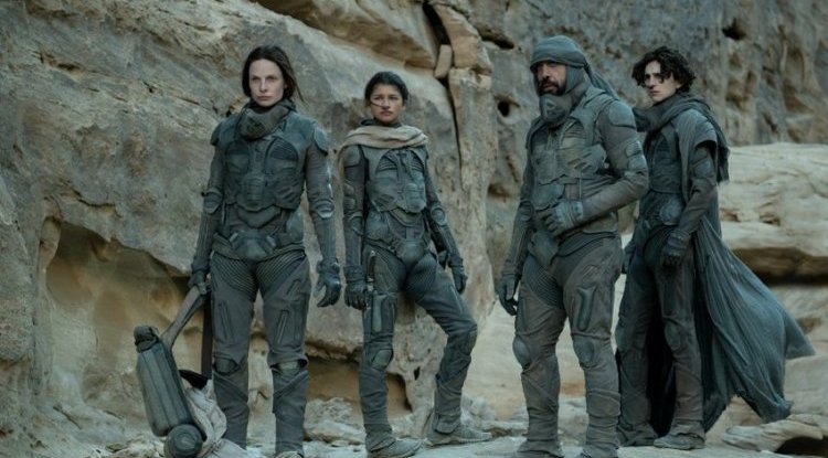 We were at a special screening of the long-awaited film Dune. It is truly a visual masterpiece