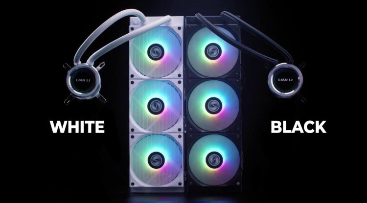 Galahad water cooling now with three Uni-Fan fans