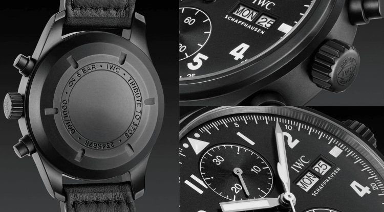 IWC REISSUES ITS FIRST CERAMIC PILOT'S WATCH