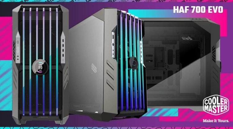 Cooler Master HAF 700 EVO: New top model case