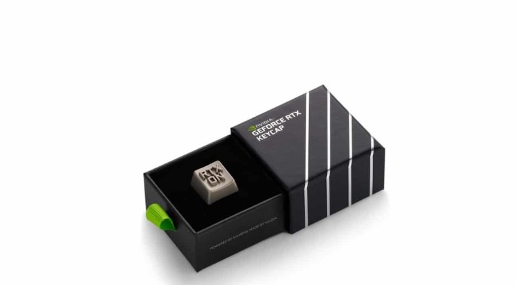 Now also Nvidia with a special Geforce keycap