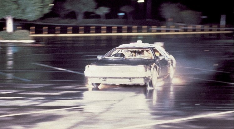 Electric Car from Back to the Future