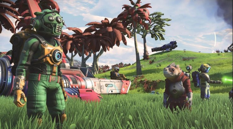 No Man's Sky: First update 2022 with AMD FSR