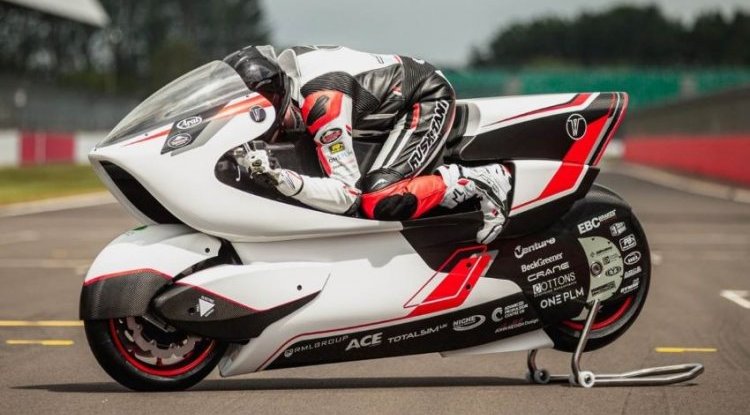 FASTEST ELECTRIC MOTORCYCLE: It has a huge hole in it, and it is faster than Formula 1