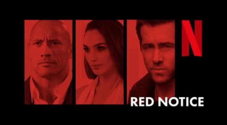 Red Notice: New Movie of Dwayne Johnson / Gal Gadot / Ryan Reynolds - Online Action Thriller