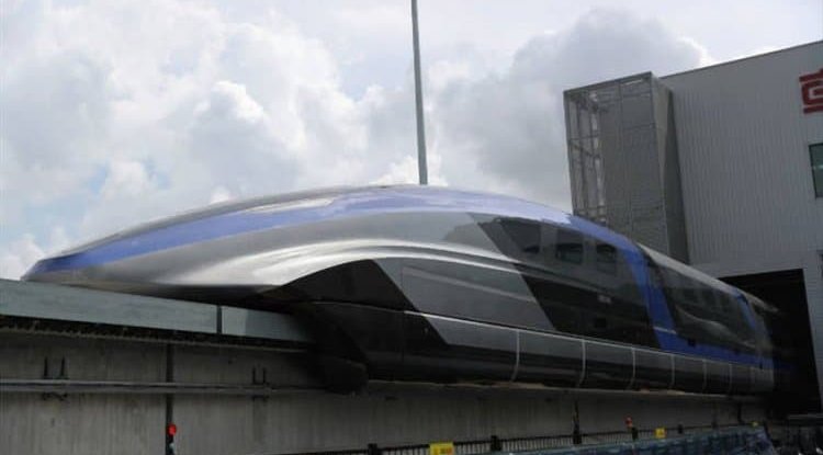 FASTEST VEHICLE IN THE WORLD: Chinese maglev train reaches a speed of 600 km/h