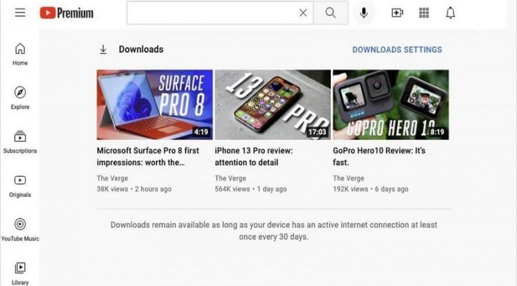 YOUTUBE ENABLES VIDEO DOWNLOADS: Users can test the service for a certain amount of time