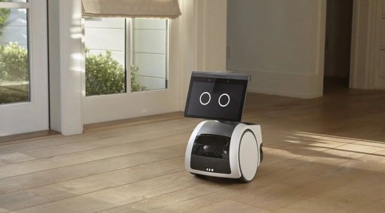 It can bring you a beer while you're watching a game: Amazon unveils its first home robot