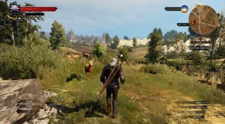 The Witcher 3 is ready for a pocket Steam Deck, at least the old version