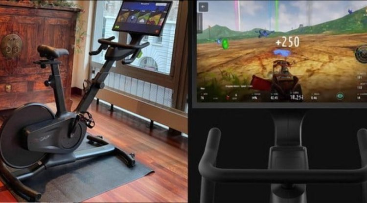 Indoor bike as a controller for video games