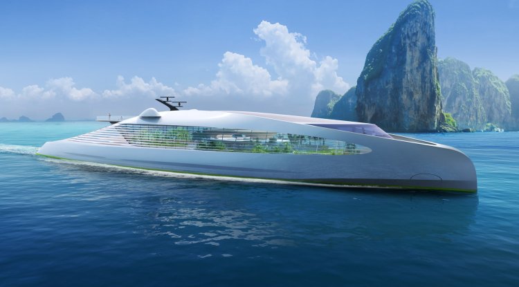 VY-01: a unique zero carbon emission yacht design