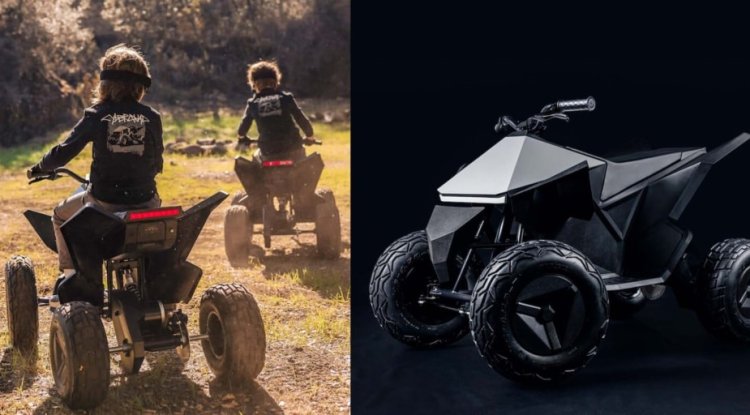 Tesla sold out the children's version of Cyberquad