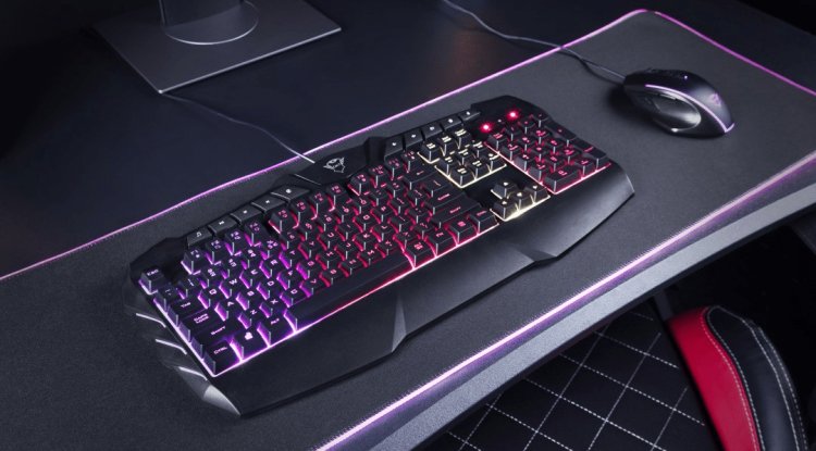 Trust GXT881 ODYSS semi-mechanical keyboard