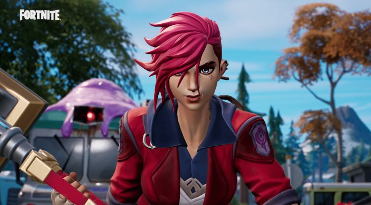 Vi arrived from Arcane to Fortnite