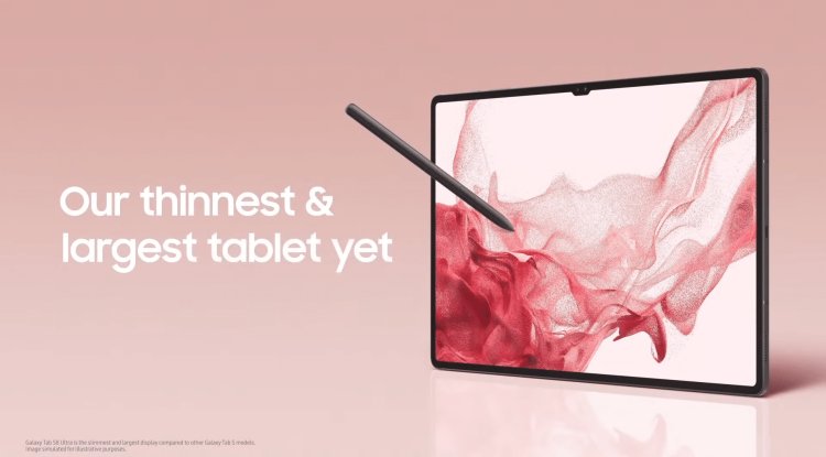 Officially Samsung Galaxy Tab S8 Ultra of 14.6"