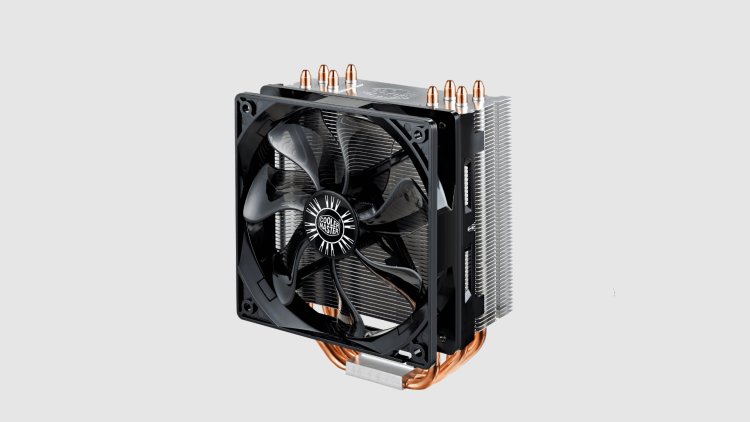 Cooler Master Hyper 212 in the new version. It looks great