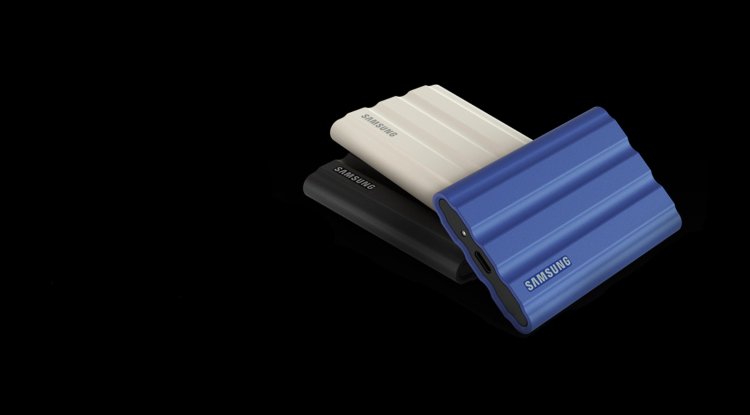 Samsung T7 Shield - compact, fast and durable portable SSD