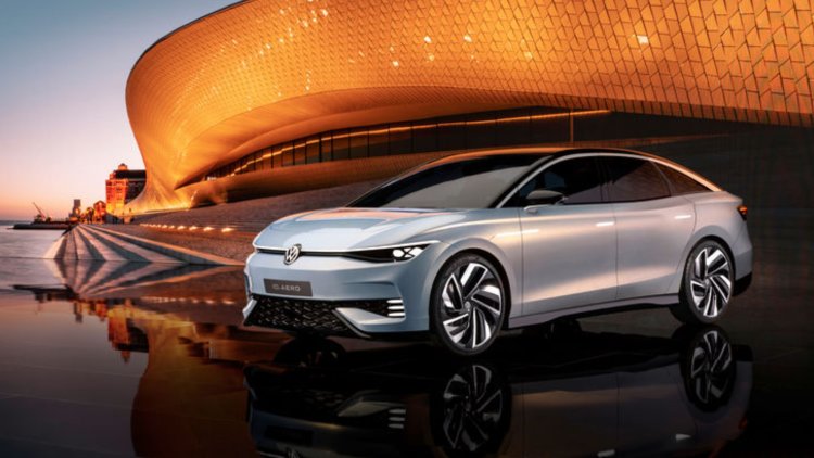 VW shows pictures of the electric Passat