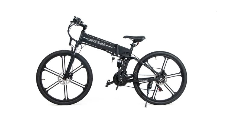 A powerful electric bike for fun roaming on the road