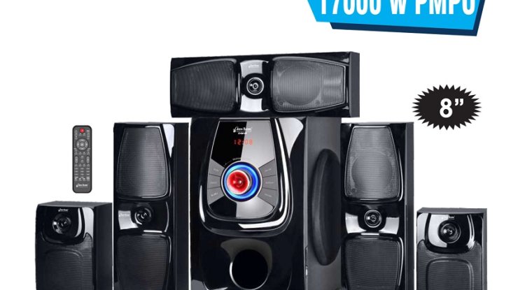 The Power of John Barrel ERIC 10000 Watt 5.1 Channel