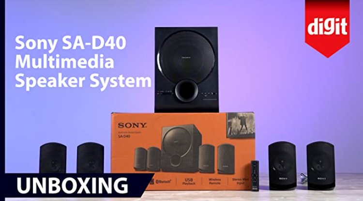 Sony SA-D40 4.1 Channel Multimedia Speaker System