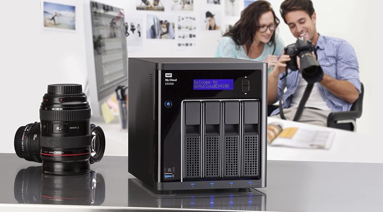 WD My Cloud Expert Series EX4100 4-Bay Diskless NAS