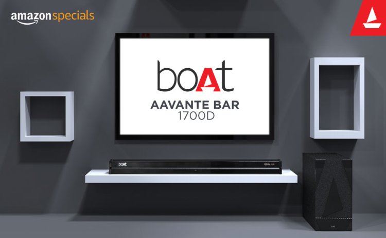 The boAt AAVANTE Bar 1700D Bluetooth Soundbar