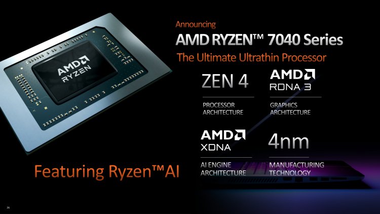 AMD Ryzen 7 4000 Laptop Chips with XDNA AI: Next-Generation Processing Power