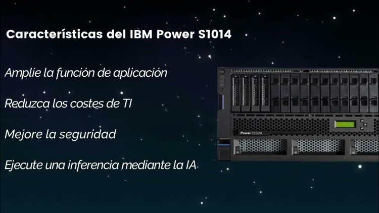 IBM Power S1014 server is powered by an IBM POWER9 processor
