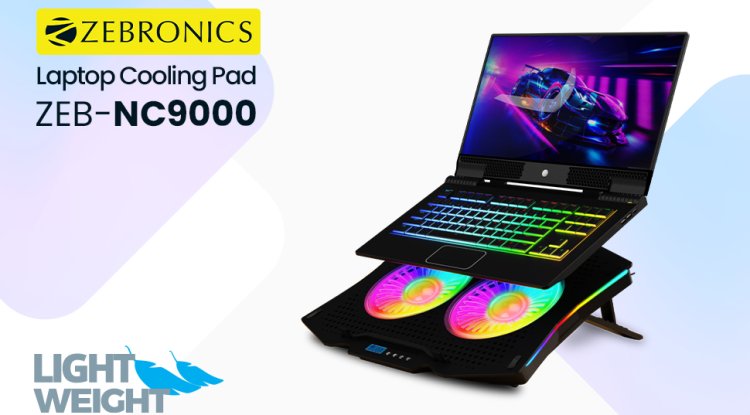 Zebronics ZEB-NC9000 Cooling Pad: Enhancing Your Laptop's Performance and Comfort