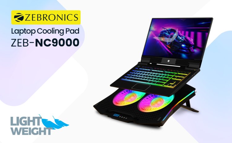 Zebronics ZEB-NC9000 Cooling Pad: Enhancing Your Laptop's Performance and Comfort