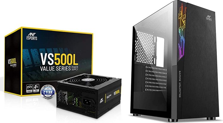 Ant Esports ICE-120AG Mid Tower Computer Case