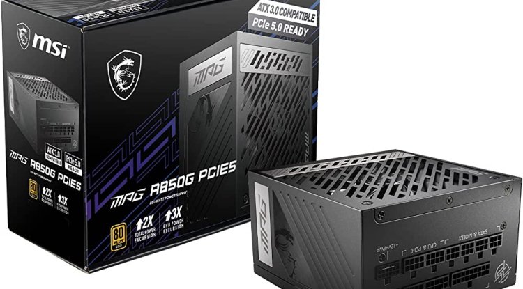 MSI MPG A850G PCIE5 Digital Gaming Power Supply Unit