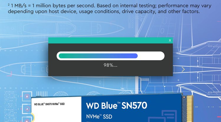 Western Digital WD Blue SN570 NVMe 500GB