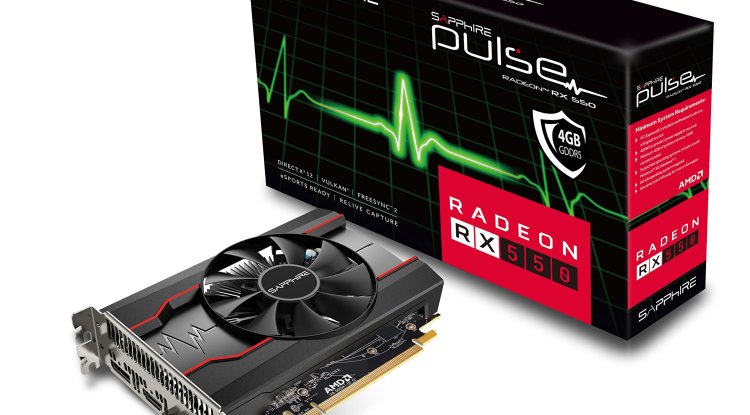 Sapphire Pulse Radeon GDDR5 pci_e RX 550 4GB