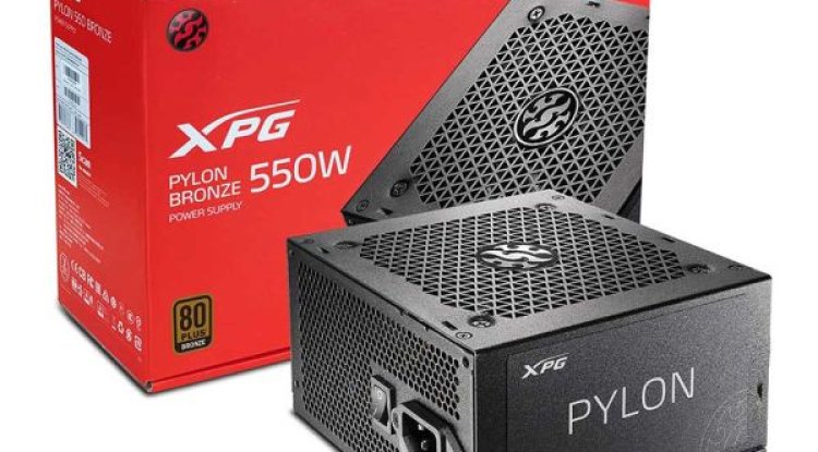 Adata XPG Pylon 550W SMPS - 550 Watt 80 Plus Bronze