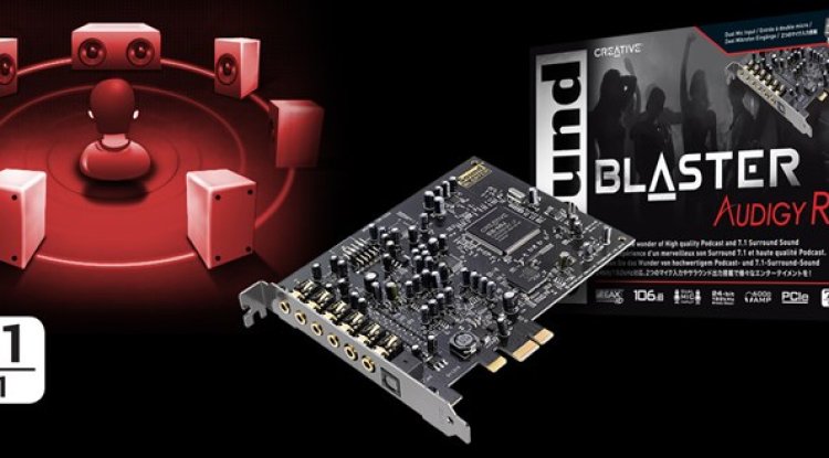 Creative Sound Blaster Audigy PCIe RX 7.1 Sound Card