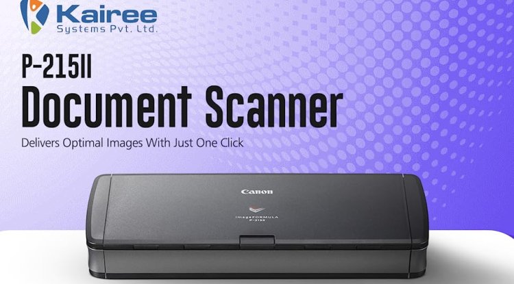 Canon ImageFORMULA P-215II Document Scanner