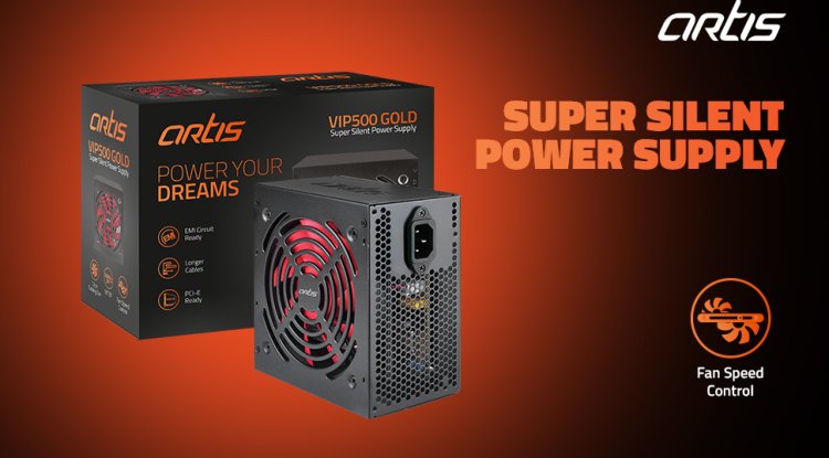 Artis 500 Watt Super Silent Gaming PC SMPS/Power Supply Unit