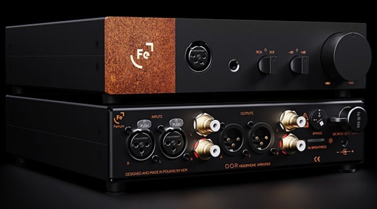 Ferrum OOR Headphone Amplifier and HYPSOS Power Supply