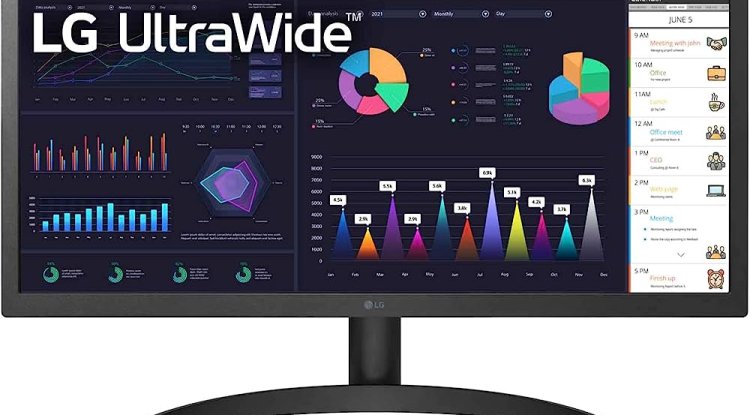 Lg UltraWide 26WQ500-B 26 Inch 99% Srgb Gaming Monitor