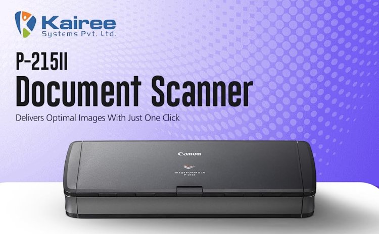 Canon ImageFORMULA P-215II Document Scanner