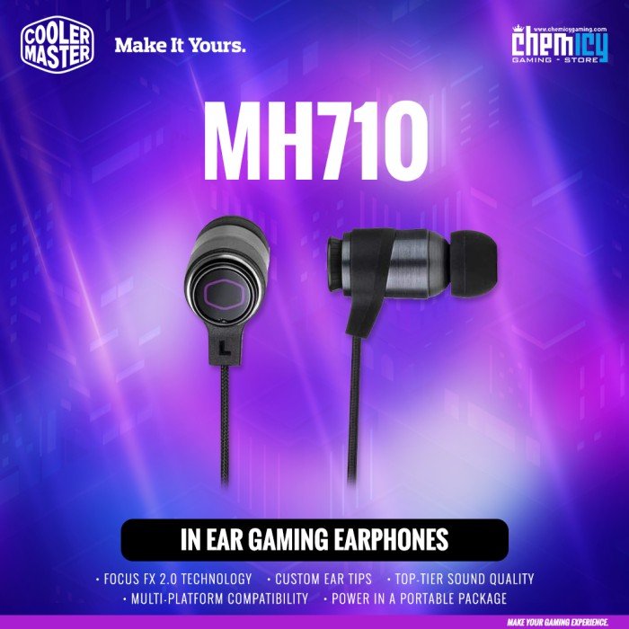 Cooler Master Masterpulse MH710 Gaming Earbuds