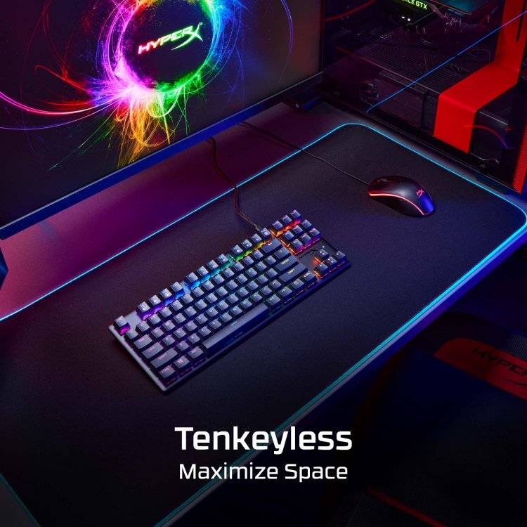 HyperX Alloy Origins Core PBT Tenkeyless Mechanical Gaming Keyboard