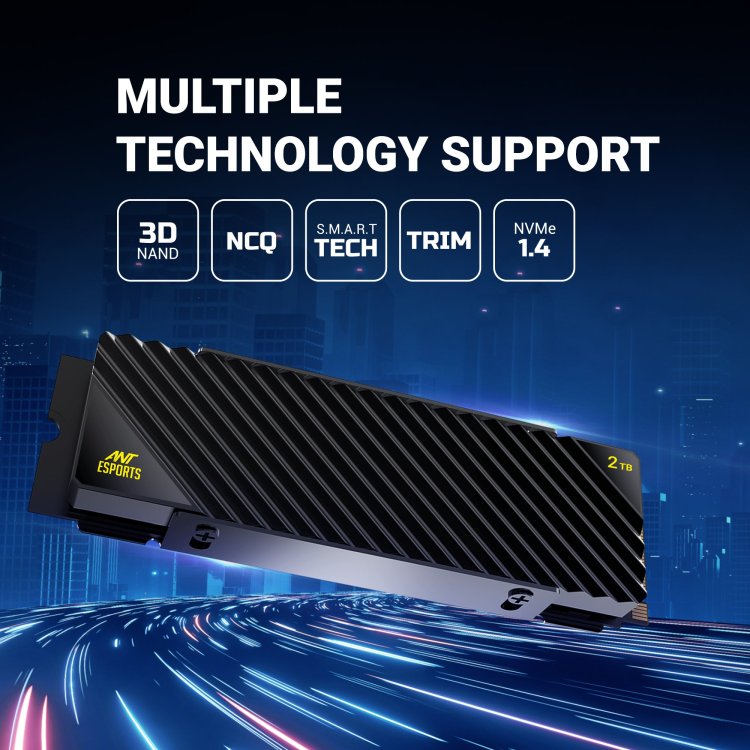 Ant Esports 690 Neo Ultra 2TB M.2 NVMe Gen4 Internal SSD