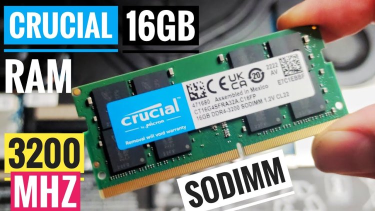 Crucial 16GB DDR4 3200MHz Laptop RAM