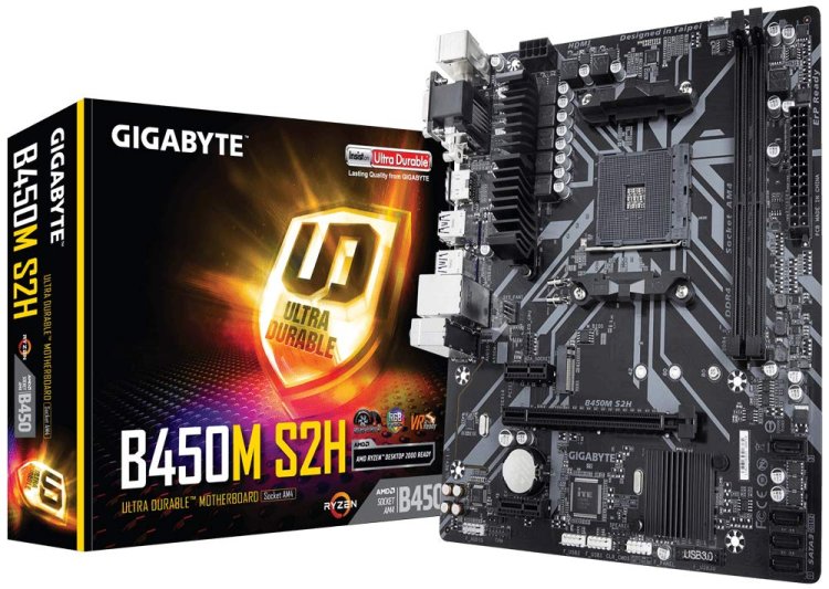 Gigabyte B450M-S2H Motherboard
