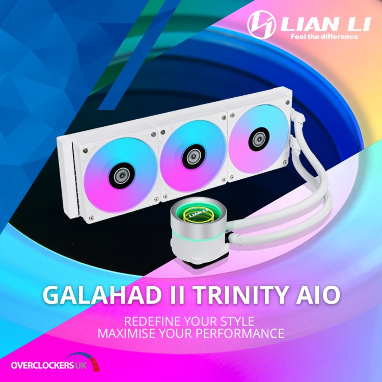 Lian Li Galahad II Trinity Performance 360mm Argb Liquid Cpu Cooler
