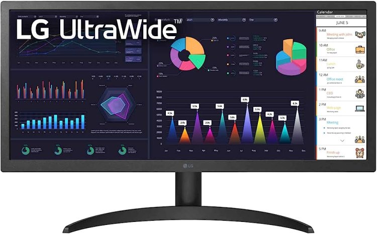 Lg UltraWide 26WQ500-B 26 Inch 99% Srgb Gaming Monitor